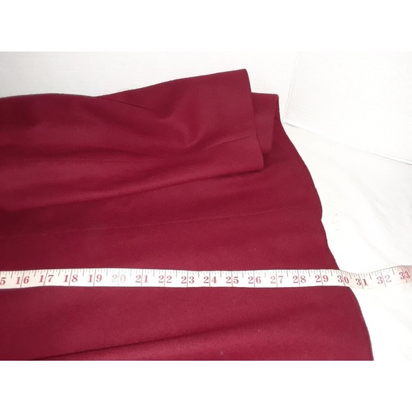 Pendleton-Wool Jacket-Red-Lined-Waist Coat/Blazer - Picture 5 of 10